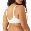 857210 WACOAL WOMEN'S VISUAL EFFECTS MINIMIZER BRA WHITE SIZE 38DD