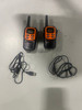 TWO WAY RADIO, FRS RADIO LICENSE FREE, 2 PACK - ORANGE/BLACK