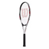 WILSON FUSION 29" TENNIS RACQUET: MEDIUM FLEX - BLACK/WHITE/RED New