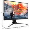 Acer Predator XB273 Xbmiprzx 27" FHD IPS Gaming Monitor, Black