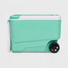IGLOO WHEELIE COOL 38QT ROLLING COOLER - MINT
