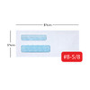 OFFICE DEPOT DOUBLE-WINDOW ENVELOPES #8 5/8"W X 8 5/8"H, 679-347 - WHITE