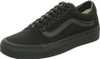 VANS OLD SKOOL UNISEX ADULTS' LOW-TOP TRAINERS, SIZE 7 - BLACK/BLACK