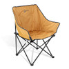ARROWHEAD OUTDOOR Portable Folding Camping Quad Bucket Chair, Tan