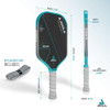 JOOLA Ben Johns Perseus 3 Pickleball Paddle 1 Replacement Grip - Light Blue New