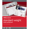 OFFICE DEPOT STANDARD WEIGHT SHEET PROTECTORS 8 1/2IN. X 11IN. CLEAR 491-676 New