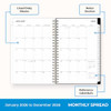 Blue Sky 2026 Weekly and Monthly Planner Calendar, January 2026 - December 2026 New