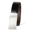 AMAZON ESSENTIALS MEN'S LEATHER REVERSIBLE PLAQUE DRESS BELT SIZE 34 - NEw New