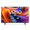 VIZIO 43" 4K UHD LED SMART TV W/DOLBY VISION HDR WIFI 6 BLUETOOTH - BLACK