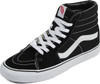 VANS UA SK8 HIGH TOP SNEAKERS - SIZE: WOMEN 7.5 - BLACK/BLACK/WHITE New