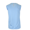 GALAXY MEN'S PERFORMANCE MOISTURE WICKING ACTIVE MUSCLE TEE SIZE: M - LIGHT BLUE New