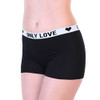 G6514ASST12UM Angelina Women Boy Shorts Panties Only Love 6 Pack Multi M New
