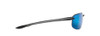 Maui Jim Ho'okipa Sport Sunglasses Smoke Gray/Blue Hawaii MJ0407S004