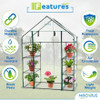 OGROW MACHRUS OGROW GREENHOUSE GREEN HOUSE SMALL GREENHOUSES OUTSIDE - GREEN