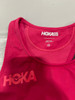 HOKA ONE ONE HOKA PINK XS FITTED TANK - SIZE: WOMEN XS - PINK New