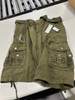 GALAXY BY HARVIC SIZE 32 OLIVE SHORTS - SIZE: MEN 32 - OLIVE New