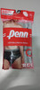 PENN MENS PERFORMANCE BRIEFS, 3 PACK, SIZE XL - BLACK/NAVY/GRAY HEATHER New