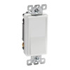 AMAZONCOMMERCIAL PADDLE LIGHT SWITCH 4-WAY 5-PACK WHITE YQDS415N-Q-5P - WHITE