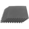 Stalwart Foam Mat Floor Tiles Interlocking EVA Foam Padding Soft Flooring Gray New
