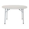 OFFICE STAR RESIN MULTIPURPOSE 48" ROUND TABLE, 4-FEET, GRAY - BT48Q