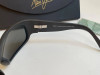 MAUI JIM LONGBOARD POLARIZED SUNGLASSES - MATTE BLACK RUBBER/GRAY 222-2M