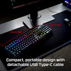 HYPERX ALLOY ORIGINS MECHANICAL GAMING KEYBOARD RGB LED BACKLIT HX-KB6RDX-US New