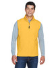 88191 CORE 365 MEN'S JOURNEY FLEECE VEST CAMPUS GOLD M