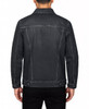 BLU ROCK MEN'S REGULAR-FIT CLASSIC DENIM JACKET - SIZE: MEN L - BLACK New