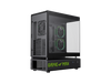 GAMEMAX GAMEMAX N90 Modular Dual-Chamber PC Case N90 BG Black 270° Panoramic