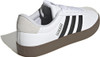 ADIDAS WOMEN'S VL COURT 3.0 SHOES - SIZE: WOMEN 6.5 AU/UK W5 - WHITE BLACK GRAY
