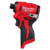 MILWAUKEE M12 SUBCOMPACT BRUSHLESS 1/4 HEX IMPACT DRIVER TOOL ONLY -RED/BLACK