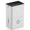 SereneLife 50-Pint Electric Home Compact Dehumidifier - SLDEHU50 - White
