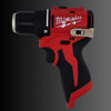 MILWAUKEE M12 12V 3/8" BRUSHLESS DRILL/DRIVER TOOL ONLY, NO BOX- RED/BLACK