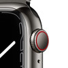 APPLE WATCH SERIES 7 GPS CELLULAR 41MM STAINLESS STEEL WATCH MKHK3LL/A - BLACK