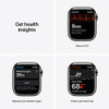 APPLE WATCH SERIES 7 GPS CELLULAR 41MM STAINLESS STEEL WATCH MKHK3LL/A - BLACK