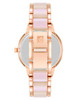 ANNE KLEIN WOMEN'S RESIN BRACELET WATCH ROSE GOLD/Rose Gold/Iridescent