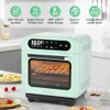 SECURA MULTIFUNCTION AIR FRYER STEAM OVEN 13QT COMPACT OVEN MINT GREEN