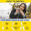 RAIN-X LATITUDE 2-IN-1 WIPER BLADES 26" WIPERS 1 UNIT REPLACEMENT - BLACK