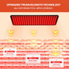 MORFONE RED LIGHT THERAPY FOR BODY & FACE INFRARED LIGHT THERAPY LAMP BLACK