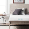 LUCID 5" GEL MEMORY FOAM DUAL-LAYERED CERTIPURUS RELAXED FIRM MATTRESS TWIN New