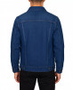 BLU ROCK MEN'S REGULAR-FIT CLASSIC DENIM JACKET - SIZE: MEDIUM - DARK WASH