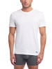 PUMA MENS MEN'S 3 PACK CREW NECK T-SHIRTS - SIZE: MEN XL - WHITE New