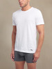 PUMA MENS MEN'S 3 PACK CREW NECK T-SHIRTS - SIZE: MEN XL - WHITE New