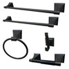 KINGSTON BRASS MONARCH COLLECTION BATH HARDWARE SET BAHK61212478ORB - BLACK New