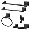 KINGSTON BRASS MONARCH COLLECTION BATH HARDWARE SET BAHK61212478ORB - BLACK New