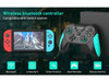 REGEMOUDAL WIRELESS PRO CONTROLLER COMPATIBLE WITH NINTENDO SWITCH - BLACK/BLUE