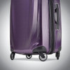 Samsonite Winfield 3 DLX Hardside Expandable Luggage with Spinners Purple New