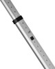 ADIRPRO 16-FOOT ALUMINUM GRADE ROD 10THS DUAL SIDED 5-SECTION TELESCOPIC - GRAY New
