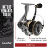 SORICUM QUANTUM STRATEGY SPINNING REEL 6 BALL BEARINGS 5 + CLUTCH SIZE 60