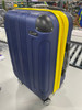 ROCKLAND LONDON HARDSIDE SPINNER WHEEL LUGGAGE, CARRY-ON 20" - NAVY/YELLOW New